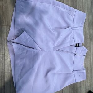 Express Light Purple High Waist Women's Shorts
